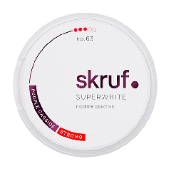 Skruf Superwhite no.63 Purple Cassice Strong