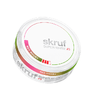 Skruf Super White #3 Red Rhuby