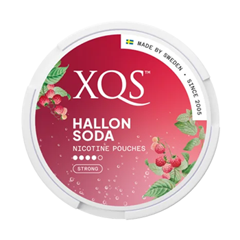 XQS Hallonsoda Strong